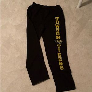 Towson University drawstring sweatpants
